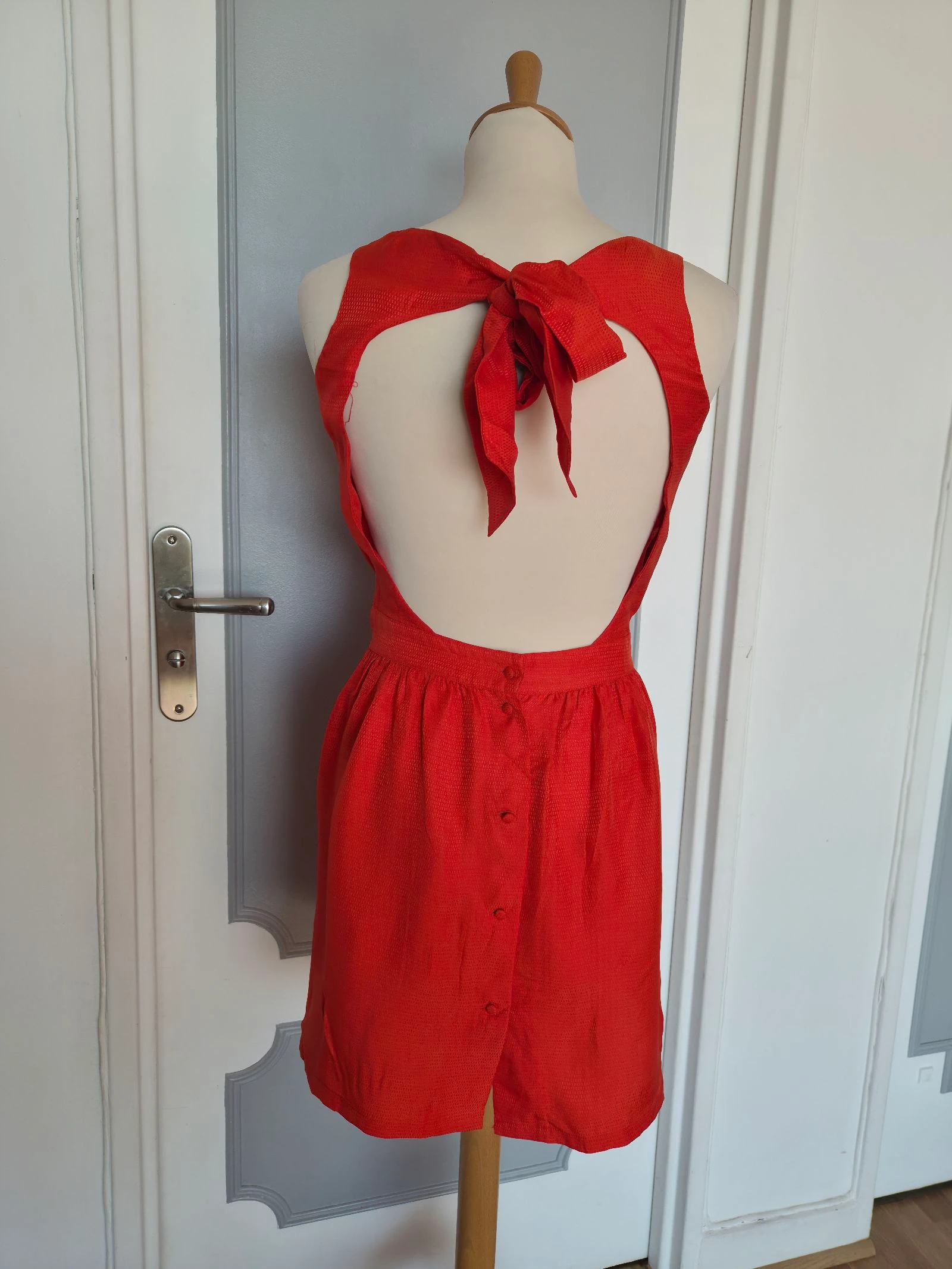 Robe courte Sessun en soie Taille XS